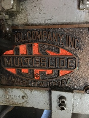 U.S. Baird #11, Multi Slide Machine, 1/32" Thk x 3/4" width, 3" feed - Image 4