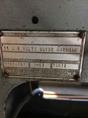 U.S. Baird #11, Multi Slide Machine, 1/32" Thk x 3/4" width, 3" feed - Image 5