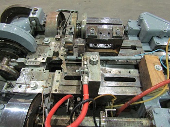 U.S. Baird #28, Multi-slide Wire Forming Machine, 8" feed, 1-1/2" width x 1/16" Thk strip, mechanical clutch - Image 2