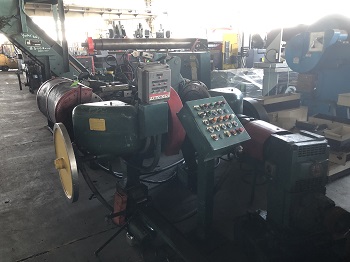 U.S. Baird #8, Wire Former, 1/2" wire diameter, 24" feed, split cams air clutch, double gib, 2 plane - Image 1