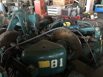U.S. Baird #8, Wire Former, 1/2" wire diameter, 24" feed, split cams air clutch, double gib, 2 plane - Image 4