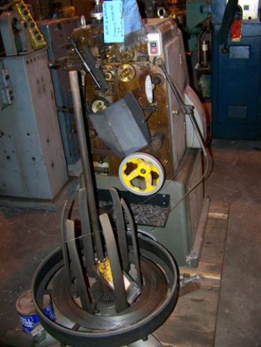 No. 14CT National, Wire Spring Coiler Machine, 100 PPM, .055" wire diameter, 1.18" spring outside dimension - Image 1