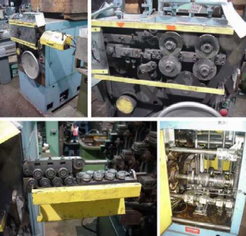 No. W115A Torin, Wire Spring Coiling Machine, .112" wire, 2-1/8" outside dimension, 200 SPM, manual lube - Image 1