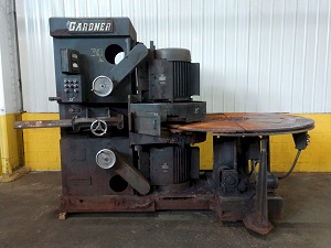 Gardner #2V-36M36, Vertical Double Disc Spring Grinder, 36" grinder - Image 2
