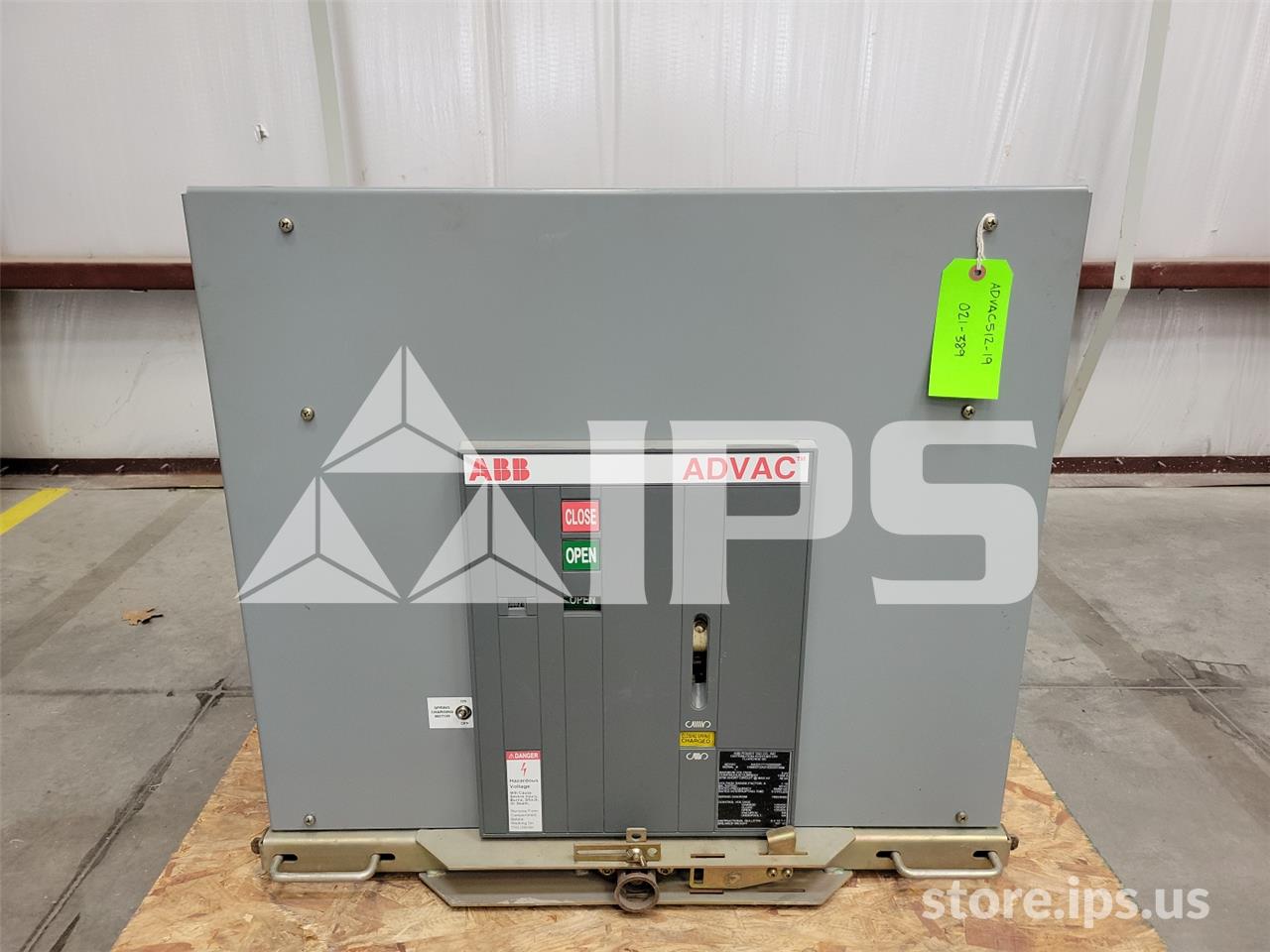 1200 Amps ABB Advac Aa221777xx0000p Model 2 (advac Model 2) 125 Volts DC Control - Image 1