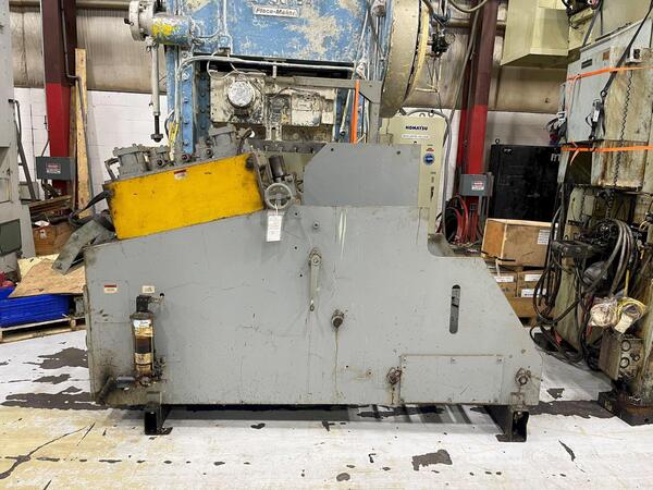 6000 lb. Coe Press Equipment #CPCC-6018, cradle straigthener, 18" width,.125" thickness - Image 1