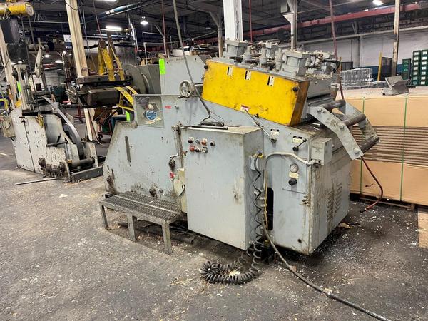 6000 lb. Coe Press Equipment #CPCC-6018, cradle straigthener, 18" width,.125" thickness - Image 3