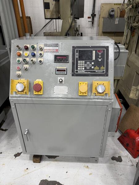 300 Ton, Bliss #SC2-300-60-48, straight side double crank press, 10" stroke, 27" Shut Height, 60" x40", 50 - Image 3