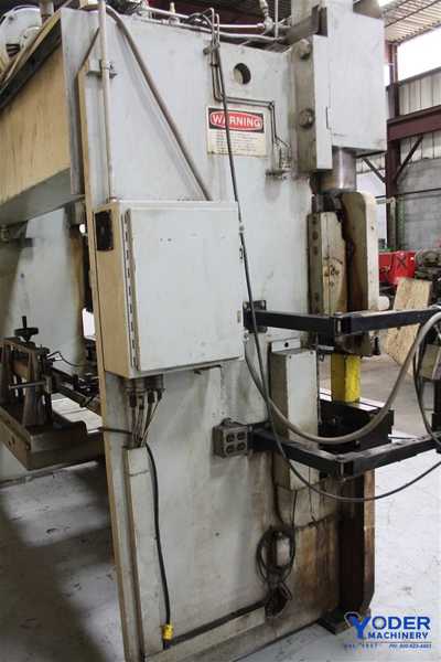 135 Ton, Pacific #FF135-10IIS Fabri-Former II, hydraulic press brake, 10' overall, 102" between housing - Image 4