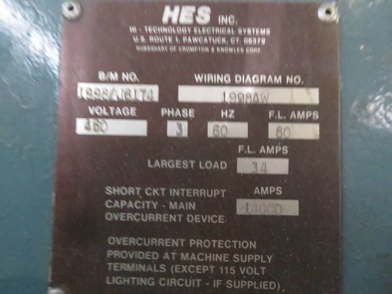 1.5" Davis Standard #150IN-DS-20, 24:1 L/D, vented barrel, elec.heated, air cooled, 1984 - Image 9
