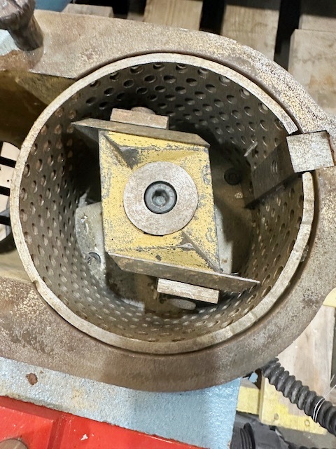 2" x 4" Kayeness, table top granulator, 1 HP, tray feed hopper, serial 9500-1 - Image 4