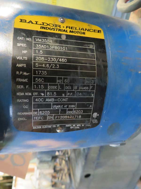 1.6" Werner & Pfleiderer #ZSK40, co-rotating twin screw extruder, 46:1 L/D, 50 HP, 1990 - Image 4