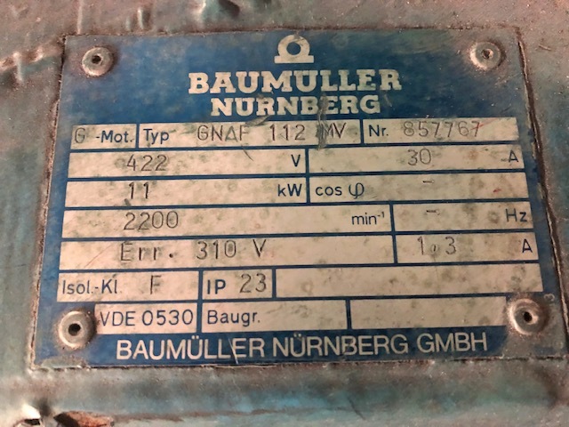 Leistritz, counter rotating twin screw extruder, 30mm, 42:1 L/D, elec.heated, air cooled, 1987 - Image 6