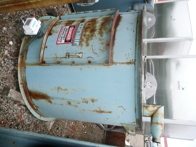 Conair, insulated drying hopper, 100 cu.ft., 3000 lb., mounted on stand - Image 5