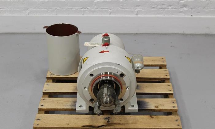 Sulzer #Allmix-10.10, pulpmill mixer rotating assembly, 3 vane, 5.5" dia., unused - Image 1