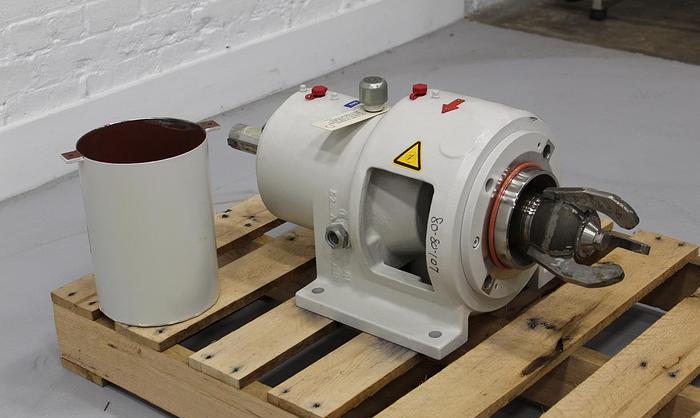 Sulzer #Allmix-10.10, pulpmill mixer rotating assembly, 3 vane, 5.5" dia., unused - Image 2
