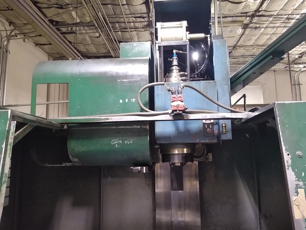 Kasuga Quantum #Q-1250V, 50" X, 25" Y, 25" Z, 6000 RPM, 30 automatic tool changer, 25 HP,chip,Fanuc 18iMB - Image 4