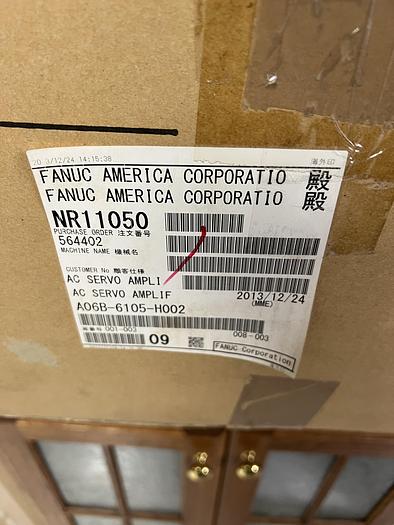 Fanuc, A06B-6105-H002, servo amplifier for FJ3iB, new, #104758 - Image 1