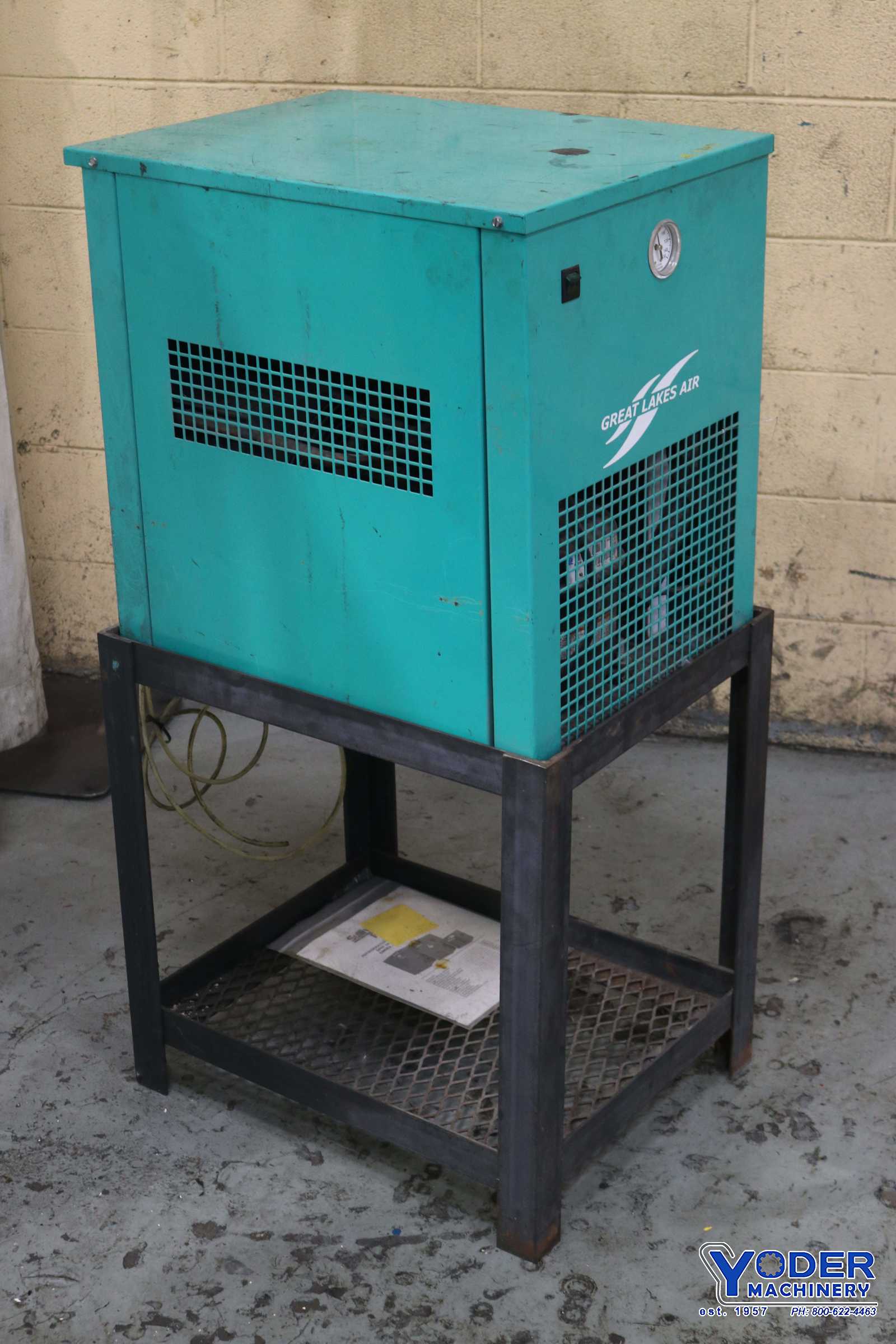116 cfm, 230 psig, Great Lakes #EDR-A2-116, air dryer, R-134A, 120V., 1 phase, 2009, #72825 - Image 1