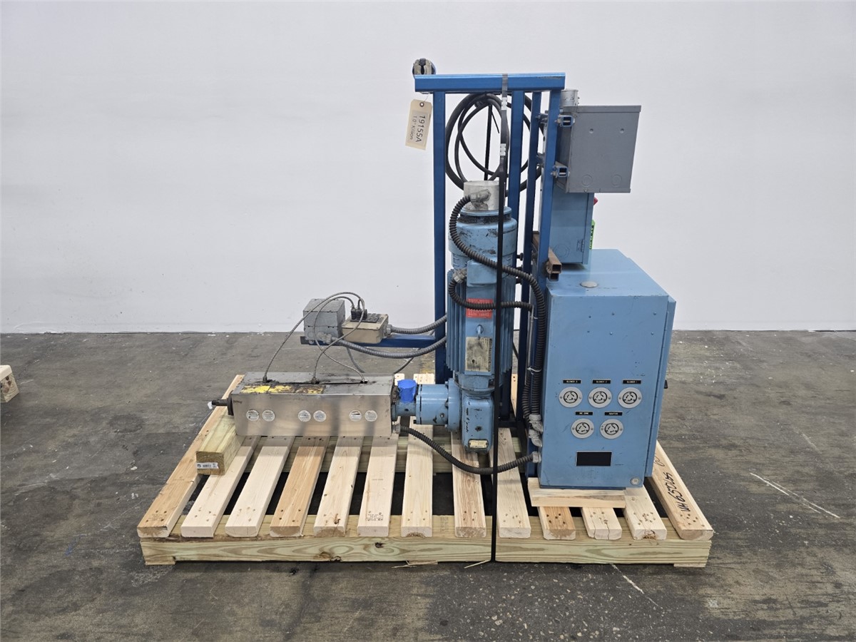 1" Killion #KLB-100, 24:1 L/D, 3 HP DC motor - Image 1