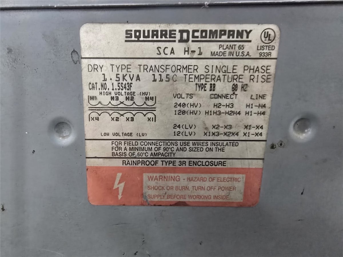 1" Killion #KLB-100, 24:1 L/D, 3 HP DC motor - Image 2
