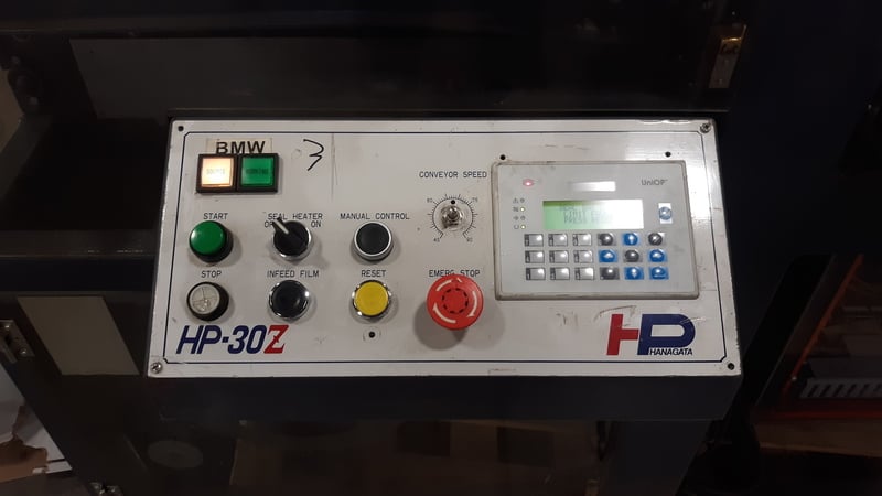 Hanagata #HP-307, automatic L sealer, 2 KW, 220 V., 60 Hz, 2001 - Image 5