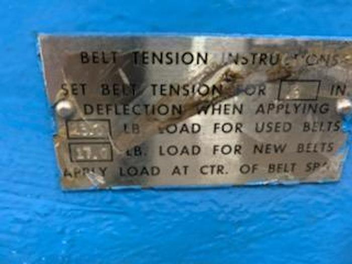Bird #400 Centrisorter pressure screen, 1400 RPM, 100 HP, knobbed type rotor - Image 6