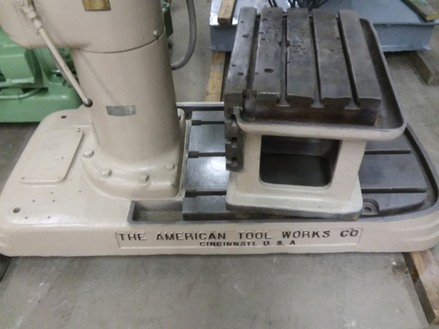 3' -9" American Tool Works #HOLEWIZARD, Radial Arm Drill, 1940 - Image 4