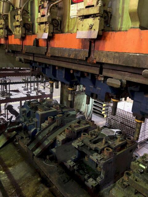 800 Ton, Niagara #SE2-800-120-60, straight side double crank press, 24" stroke, 47" Shut Height, air clutch & - Image 8