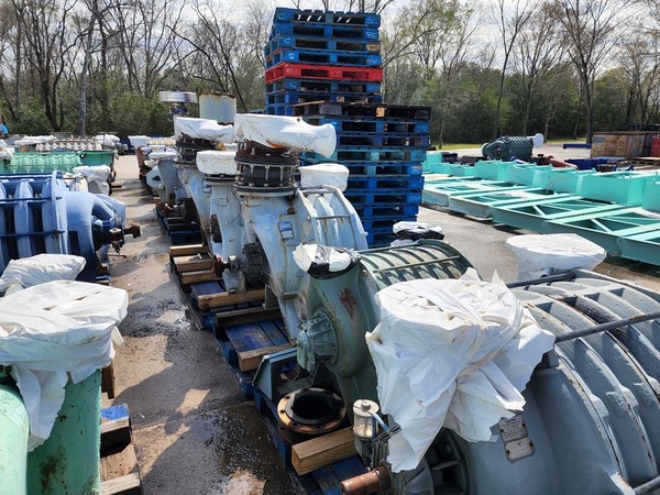 1800 scfm @ 5 psi, Lamson Gardner Denver #860, centrifugal blower, 3 stage - Image 2