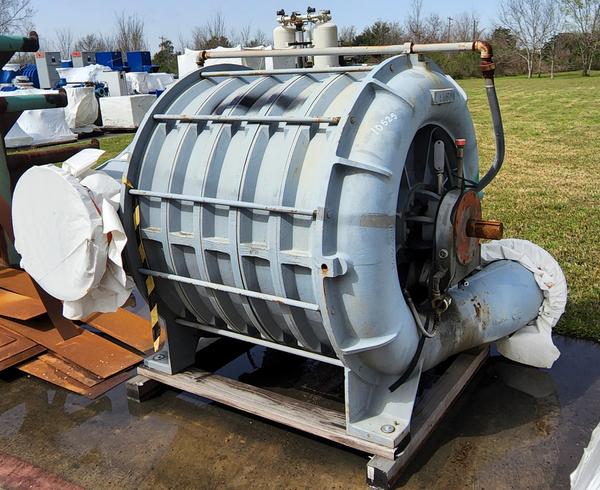 12000 cfm @ 8 psi, Lamson Gardner Denver #1600, centrifugal blower, 6 stage - Image 1