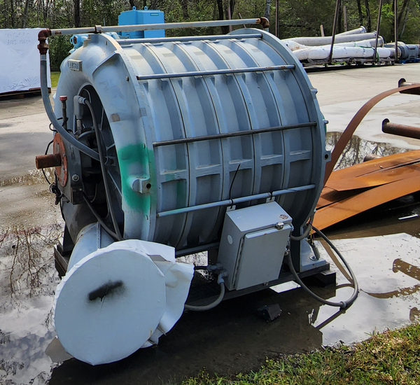 12000 cfm @ 8 psi, Lamson Gardner Denver #1600, centrifugal blower, 6 stage - Image 3