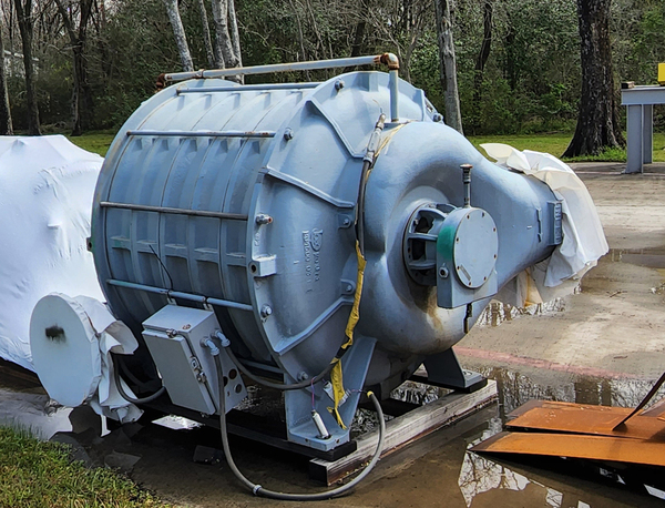 12000 cfm @ 8 psi, Lamson Gardner Denver #1600, centrifugal blower, 6 stage - Image 5