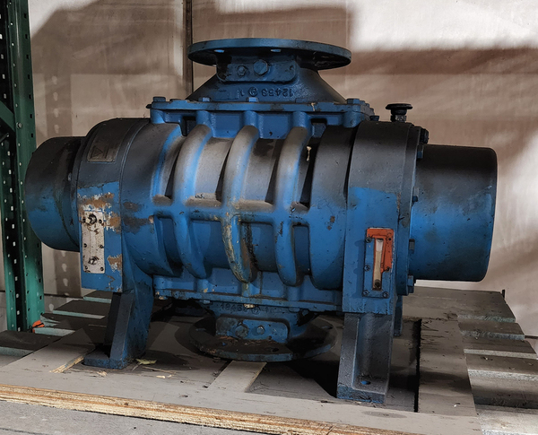 1800 scfm @ 15 psi, Tuthill #PD, positive displacement blower, bare blower - Image 2