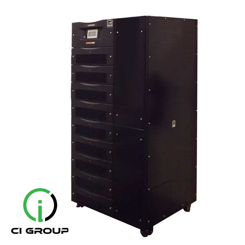 40.0 KVA Mitsubishi 1100B, rental uninterruptible power supplies, 208 Volts, 50/60 Hz, 3 phase - Image 1