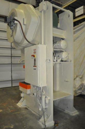150 Ton, Minster #G1-150, punch press, 10" stroke, 26.25" Shut Height, 50" x 30" bed, air clutch, 30 SPM, 1994 - Image 3