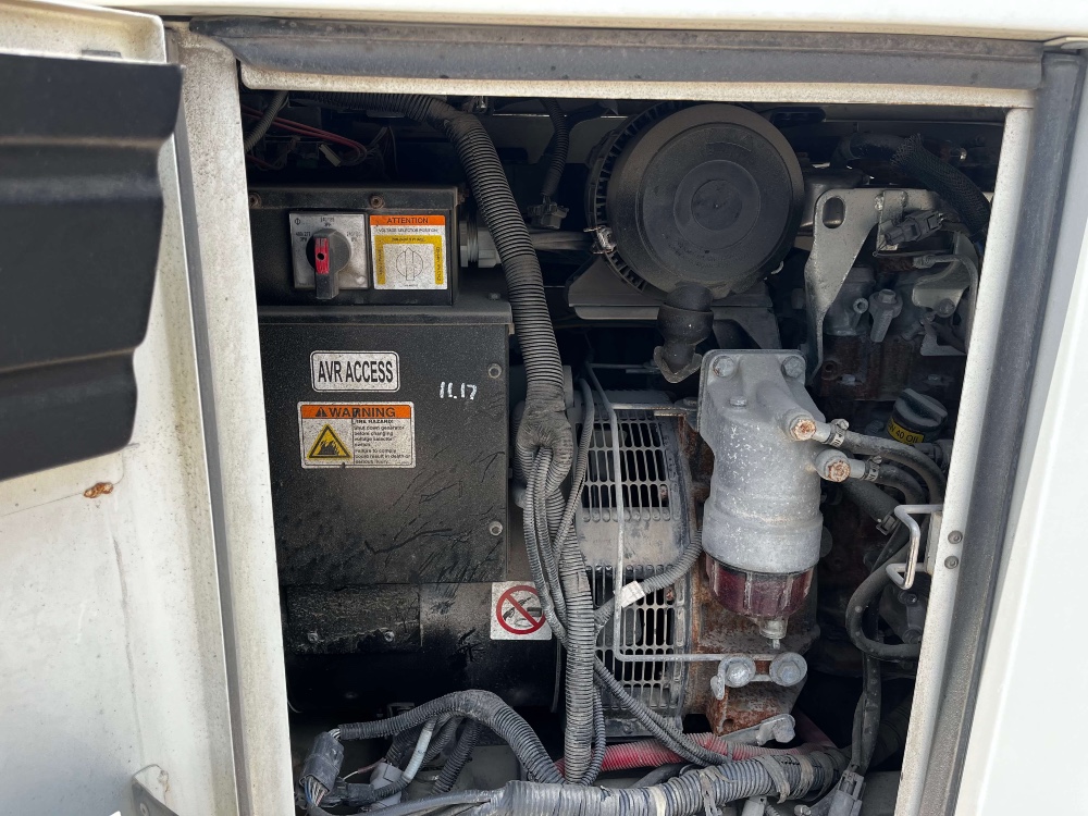 40 KW Atlas Copco #QAS45, trailer mounted, sound attenuated enclosure, Tier 3, 120/240/208/277/480 Volts - Image 2