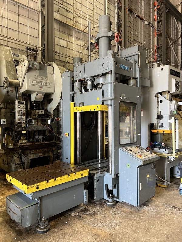 50 Ton, Reis #TUS-80-OK-50, mold spotting & try-out press, 39.37" stroke, 41.33" daylight, 1996 - Image 1