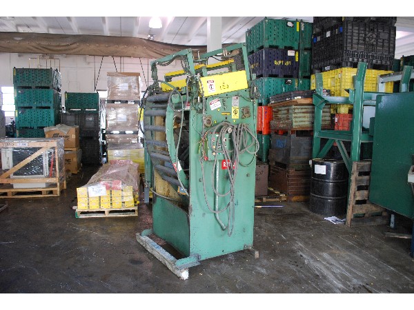 30" x .065" Rowe #B-30, Powered Coil Straightener, 7-roll, entry/exit pinch rolls - Image 1