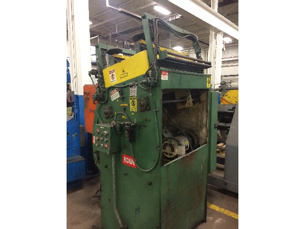 30" x .065" Rowe #B-30, Powered Coil Straightener, 7-roll, entry/exit pinch rolls - Image 3