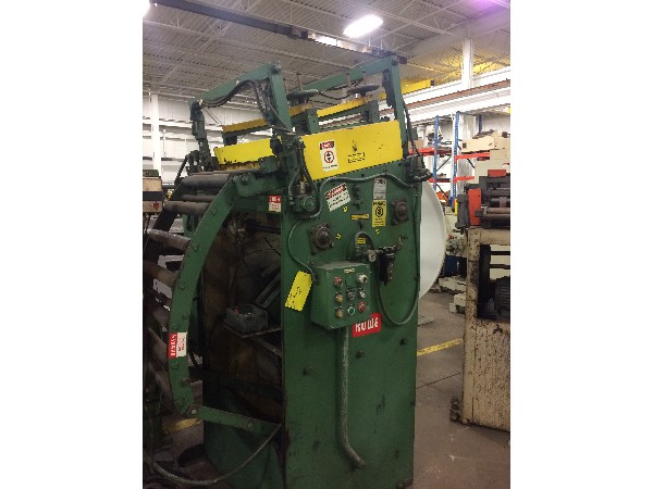 30" x .065" Rowe #B-30, Powered Coil Straightener, 7-roll, entry/exit pinch rolls - Image 4