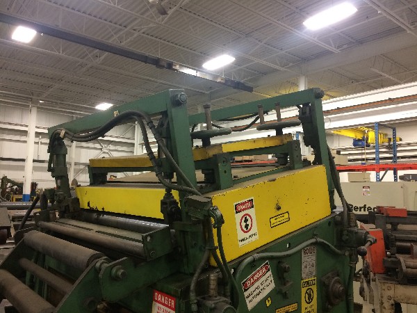 30" x .065" Rowe #B-30, Powered Coil Straightener, 7-roll, entry/exit pinch rolls - Image 5