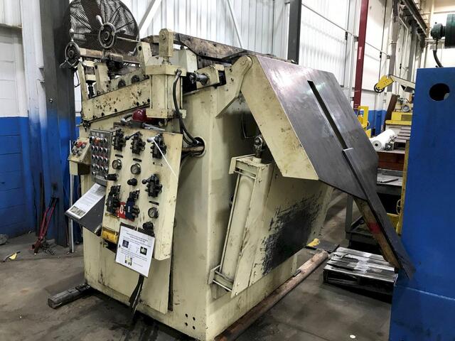 40" x .19" Rowe #C9-40, Powered Coil Straightener, 5-roll, exit pinch rolls - Image 2