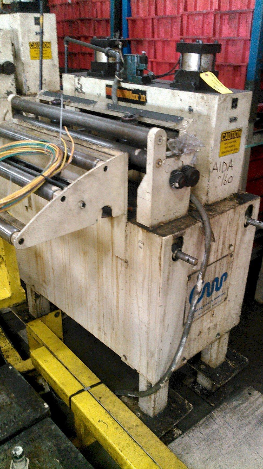24" x .093" CWP #SMX-24-20-6, servo roll feed, 2.75" roll diameter, cascade entry stock support rolls - Image 1