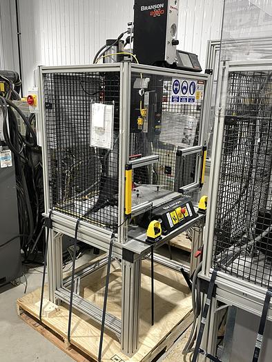 Branson #2000X, ultrasonic welder 2500 wat, on enclosed stand, 2020, #104765 - Image 7