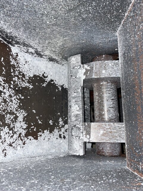 12" x 12" Granutec #TFG1212, pull roll granulator, 3 knife open rotor, 2 bed knives - Image 4