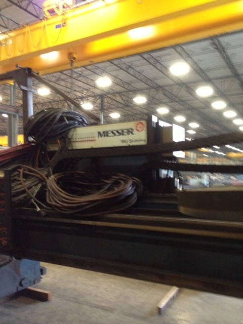 Messer #TMC4518, beveling plasma/oxygen cutting system, 18' x 20', MG Hypertherm Navigator CNC, 2000 - Image 4