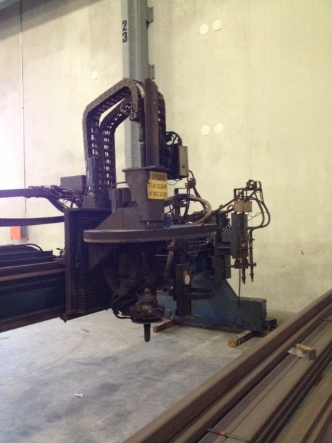 Messer #TMC4518, beveling plasma/oxygen cutting system, 18' x 20', MG Hypertherm Navigator CNC, 2000 - Image 5