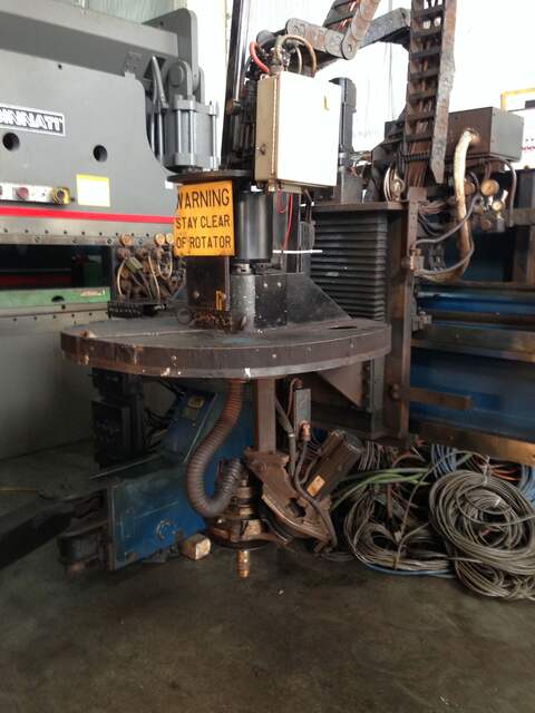 Messer #TMC4518, beveling plasma/oxygen cutting system, 18' x 20', MG Hypertherm Navigator CNC, 2000 - Image 10