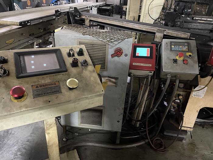121 Ton, Aida #NC1-1100(2), single pt. gap frame press, 7.09" stroke, 35-70 SPM - Image 3